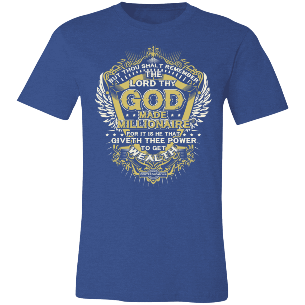 God Made Millionaire® Unisex T-Shirt Crown Series