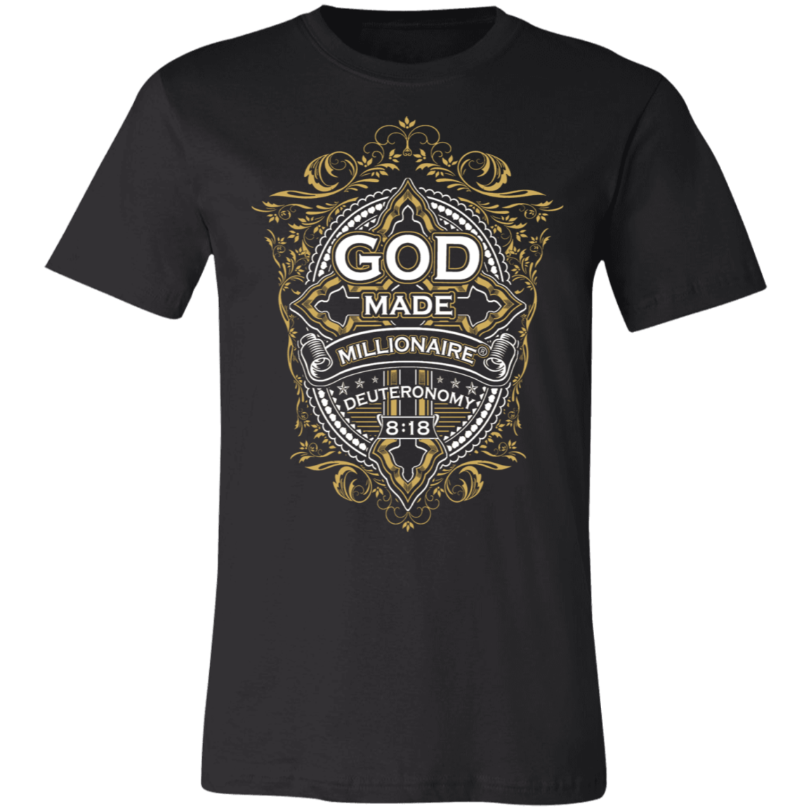 God Made Millionaire® Unisex T-Shirt Cross Series