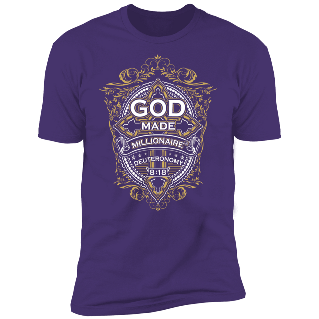 God Made Millionaire® Premium Short Sleeve T-Shirt