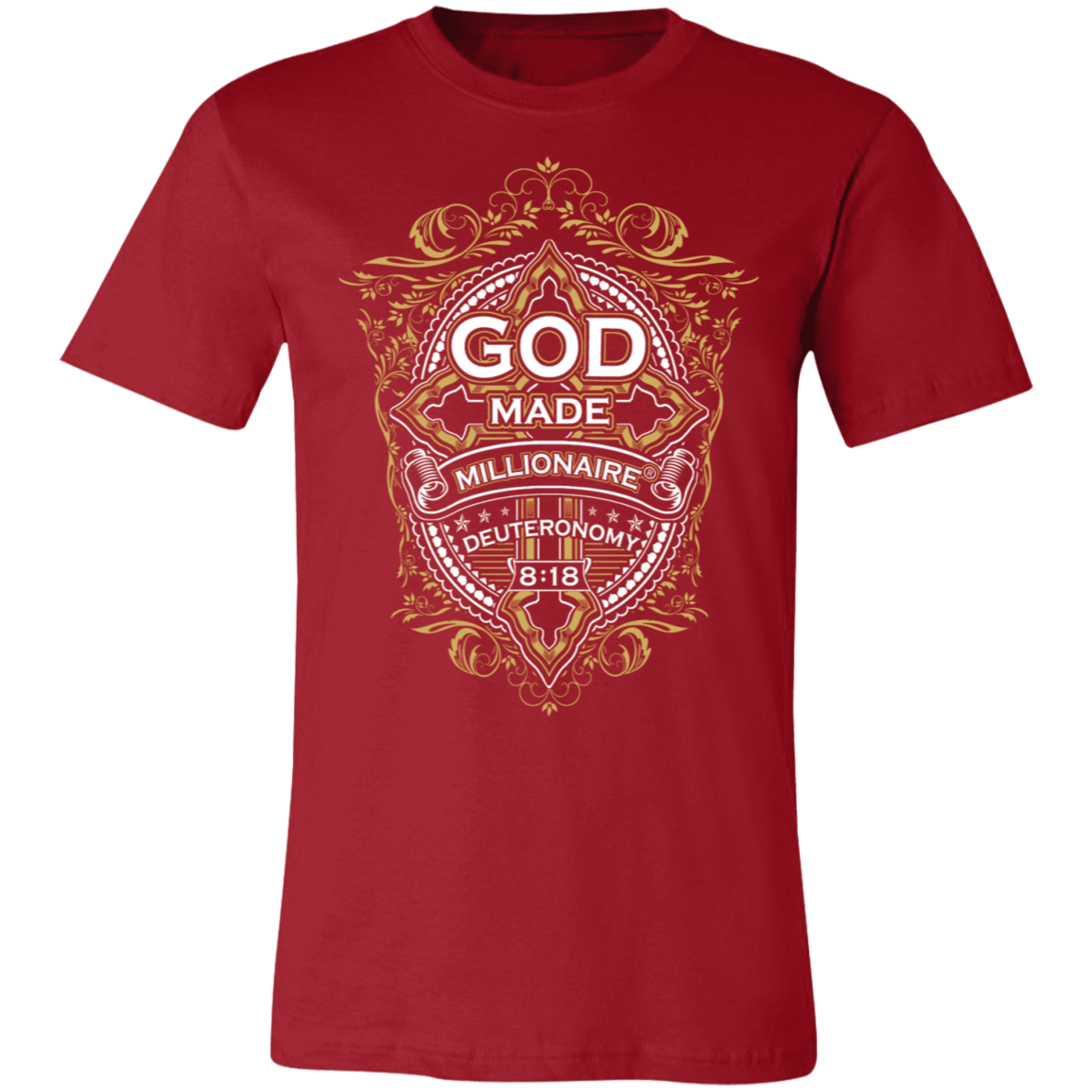 God Made Millionaire® Unisex T-Shirt Cross Series