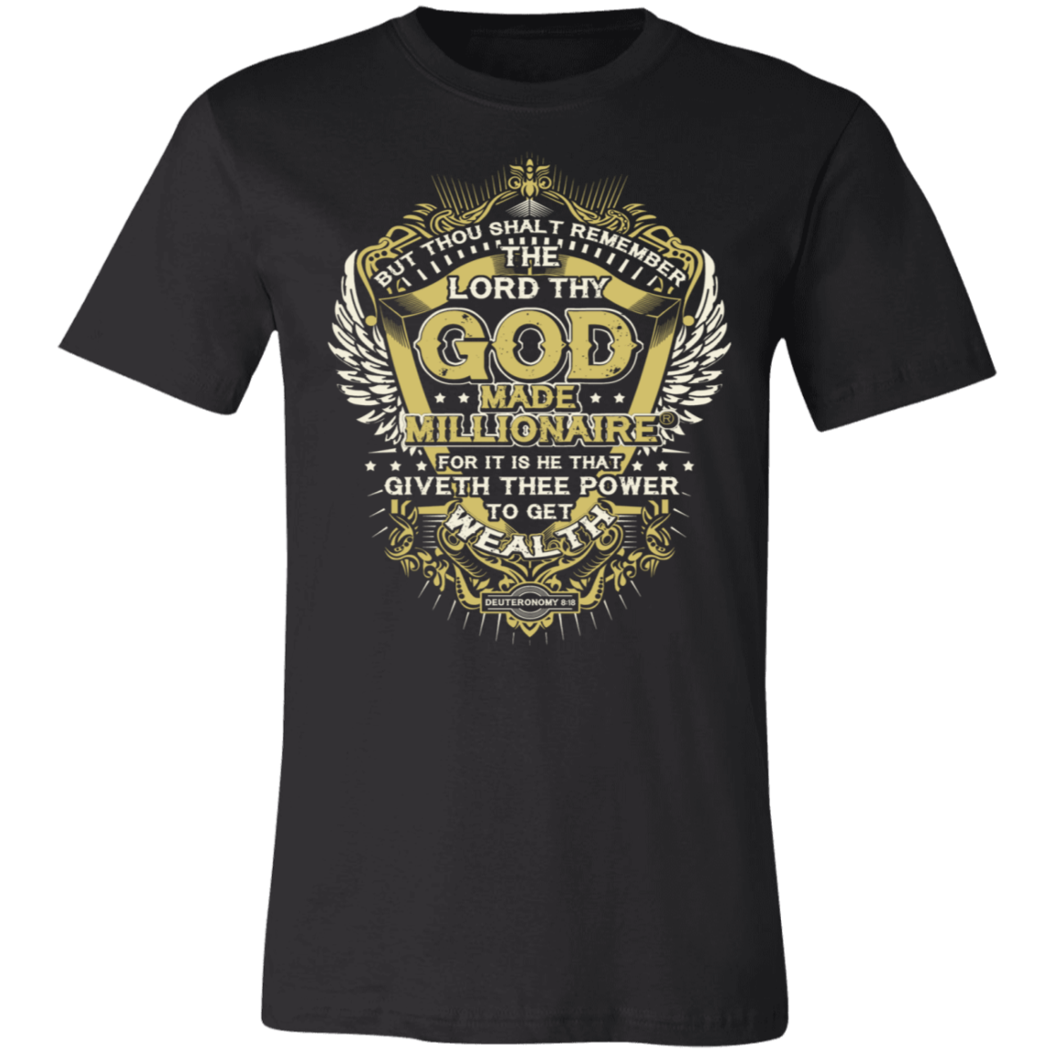 God Made Millionaire® Unisex T-Shirt Crown Series