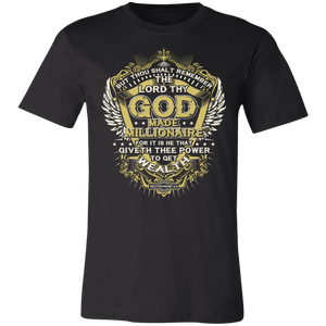 God Made Millionaire® Unisex T-Shirt Crown Series