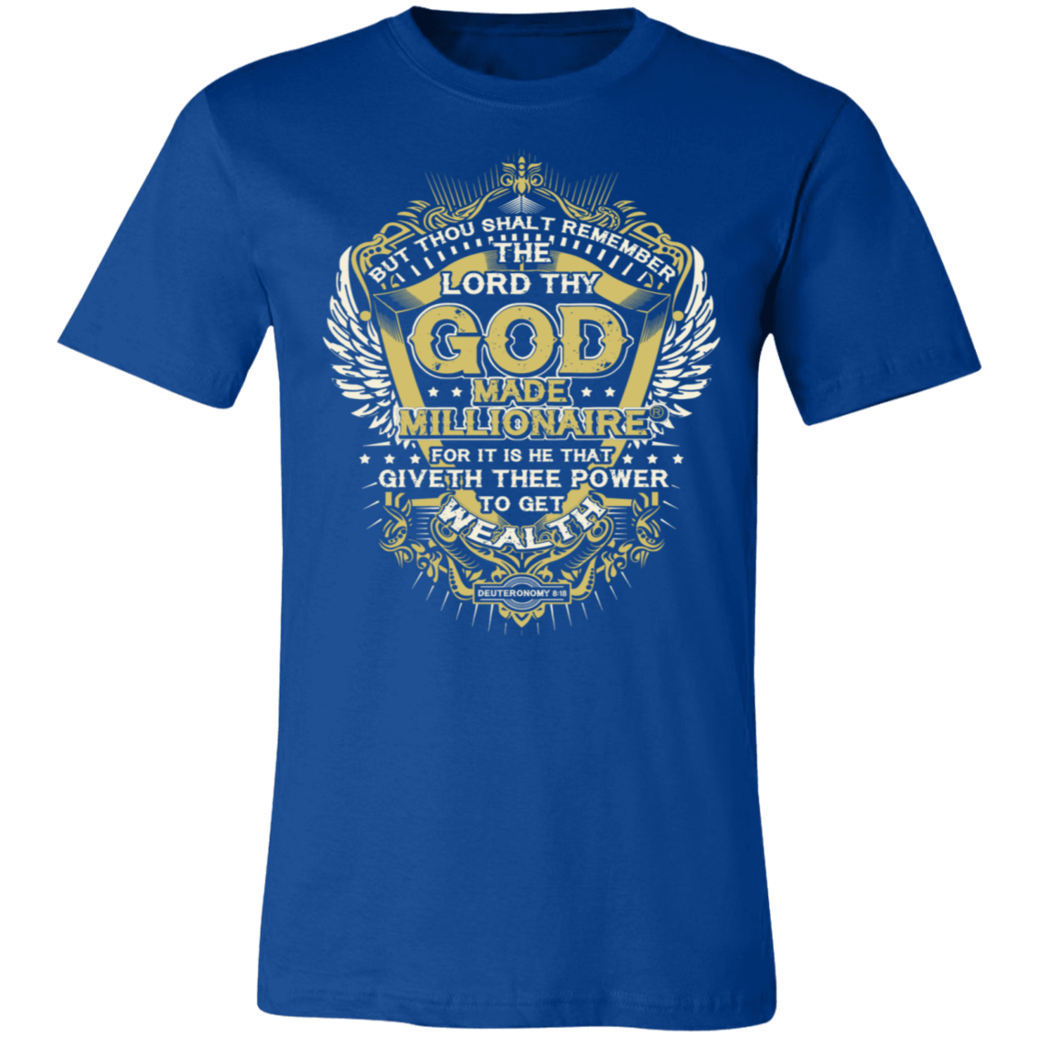 God Made Millionaire® Unisex T-Shirt Crown Series