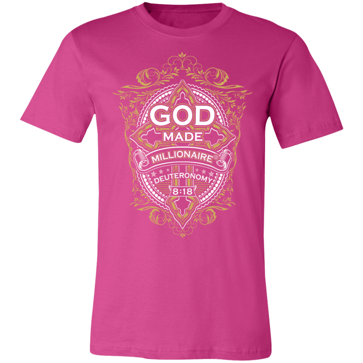 God Made Millionaire® Unisex T-Shirt Cross Series