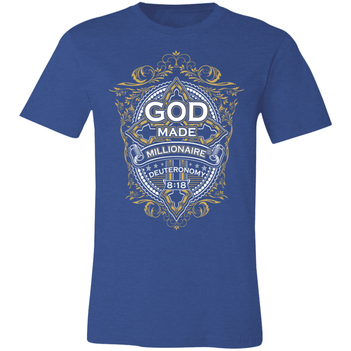 God Made Millionaire® Unisex T-Shirt Cross Series