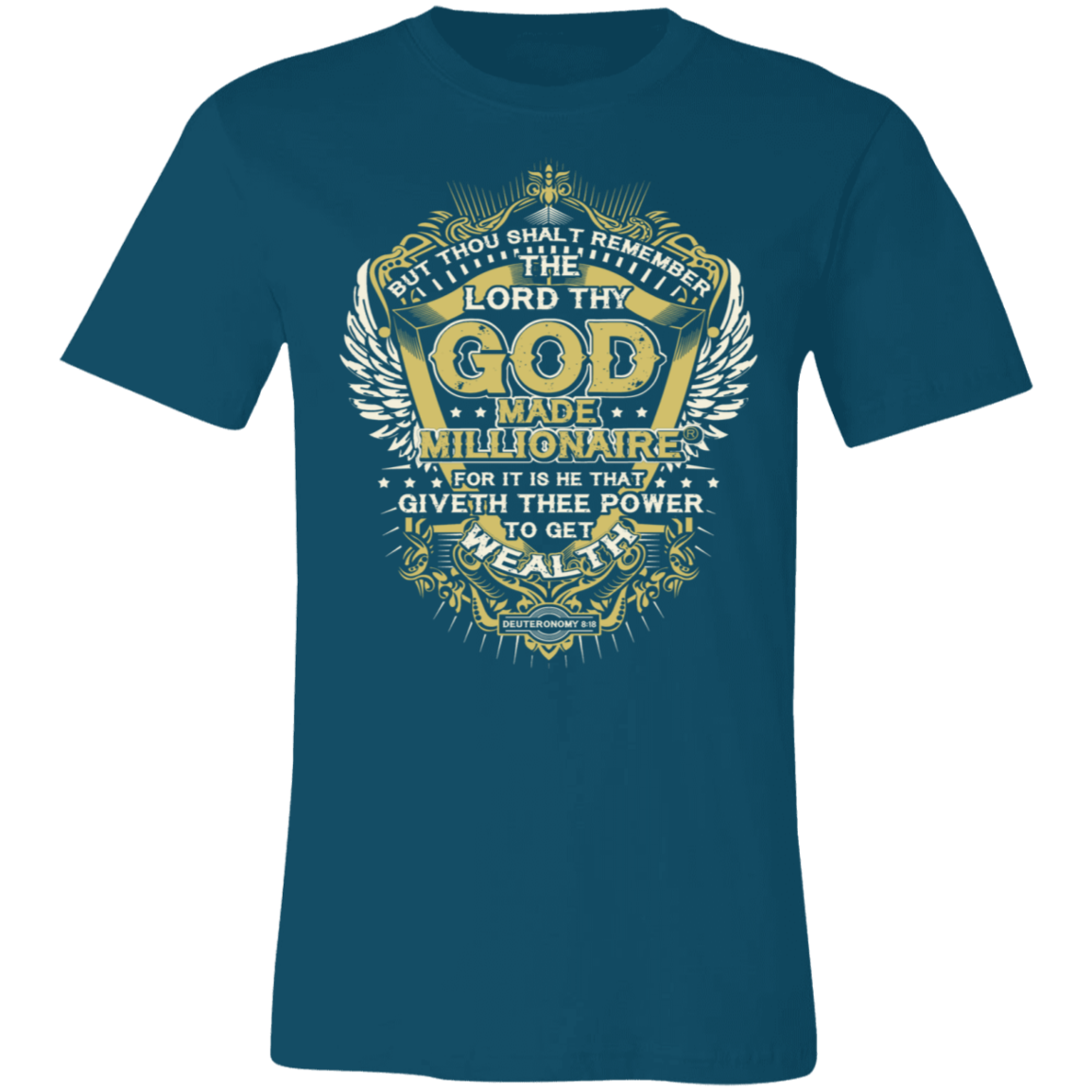 God Made Millionaire® Unisex T-Shirt Crown Series